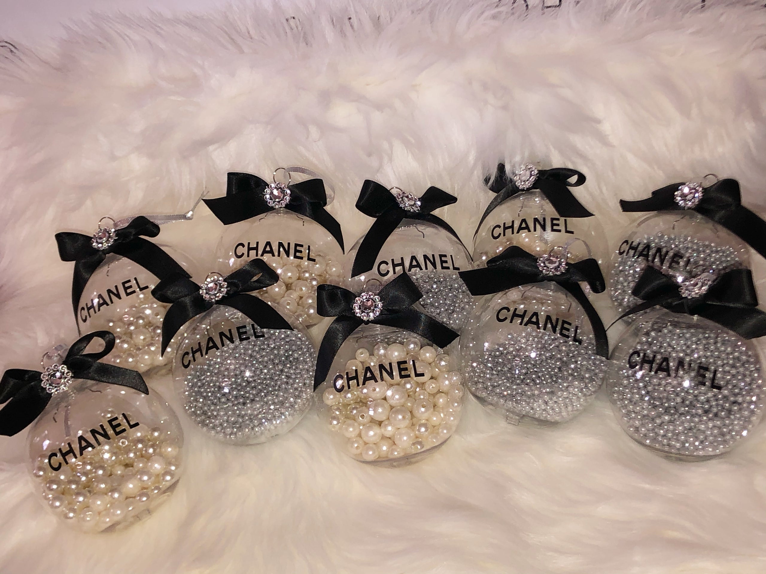 Chanel Inspired Ornaments | Shop Creations By Bri